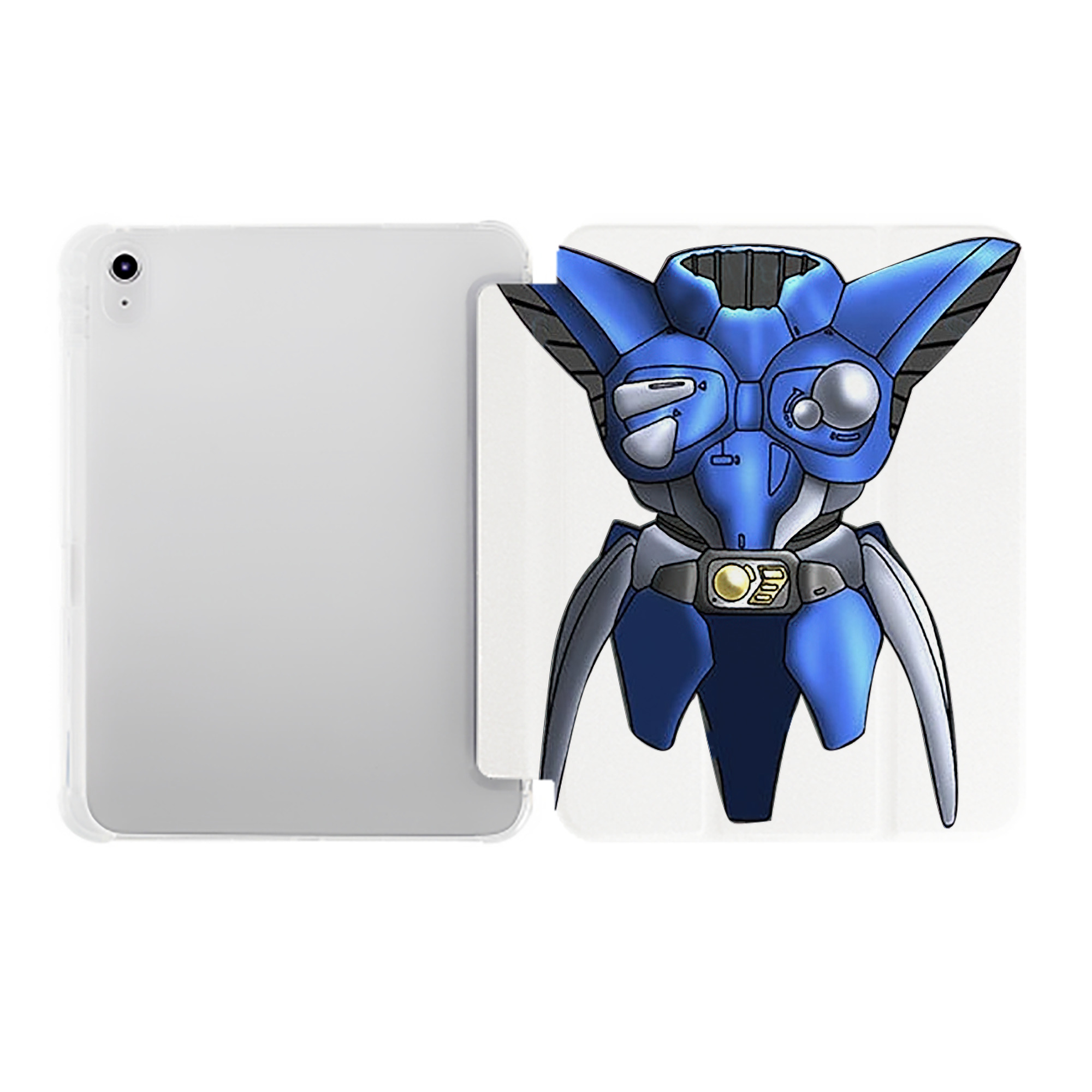 （画像用） 遊☆戯☆王 Yu-Gi-Oh! IPad ケース ペン収納付き 三つ折りスタンド PUレザー×シリコン 対応機種9.5/10.5/10.9インチ